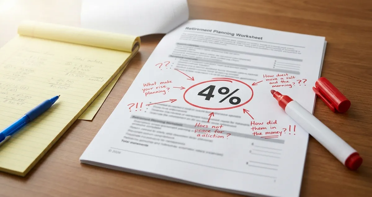 The 4% rule for retirement isn't a rule. Here's what it actually is.