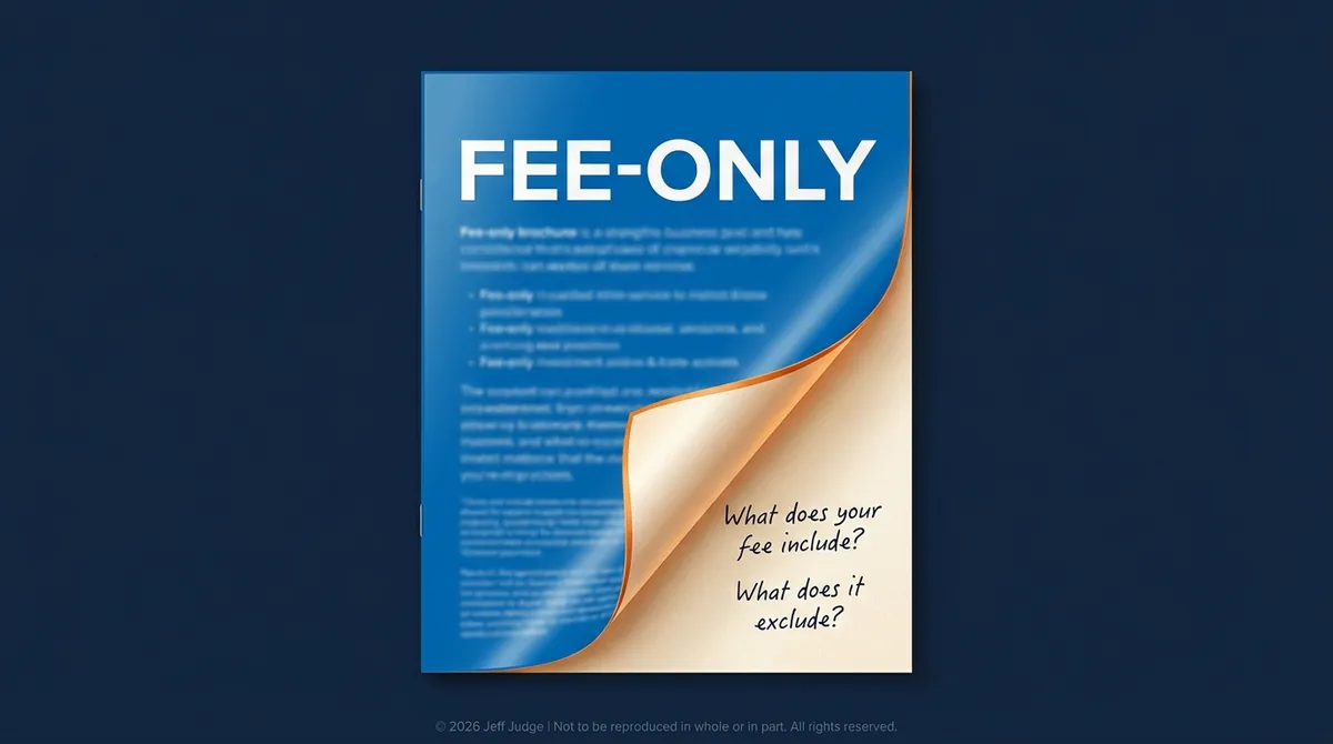 "Fee-only" is a marketing slogan, not a virtue. Here's what to ask instead.