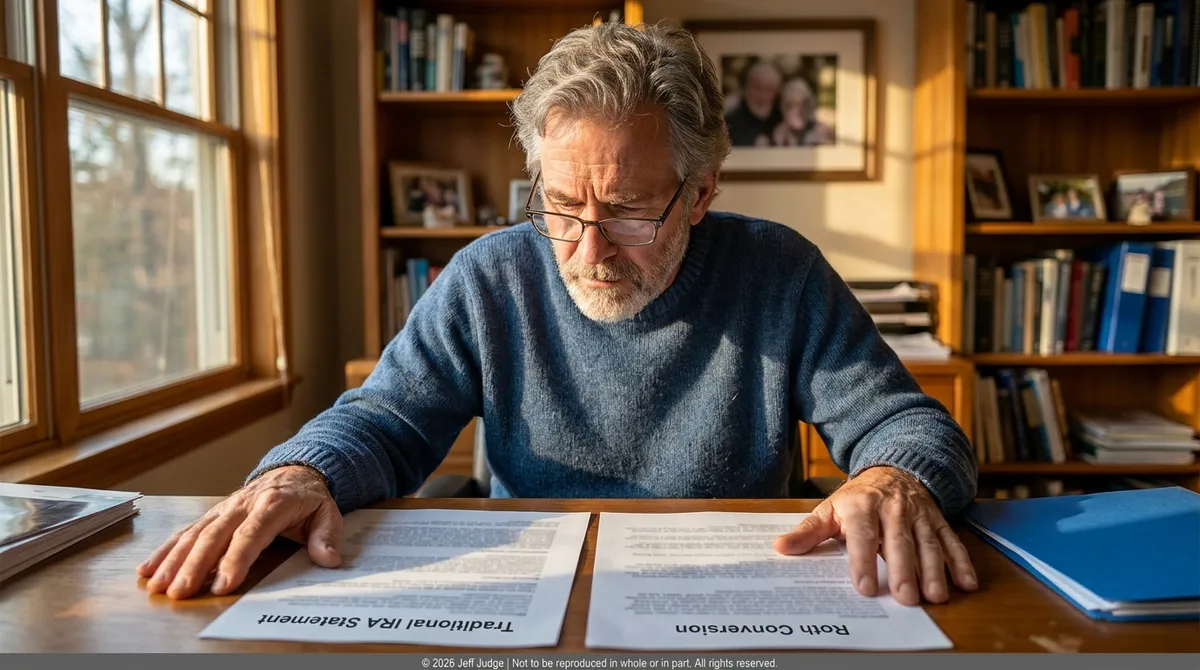 Roth conversions in your sixties: the four-question filter I use before I touch one.