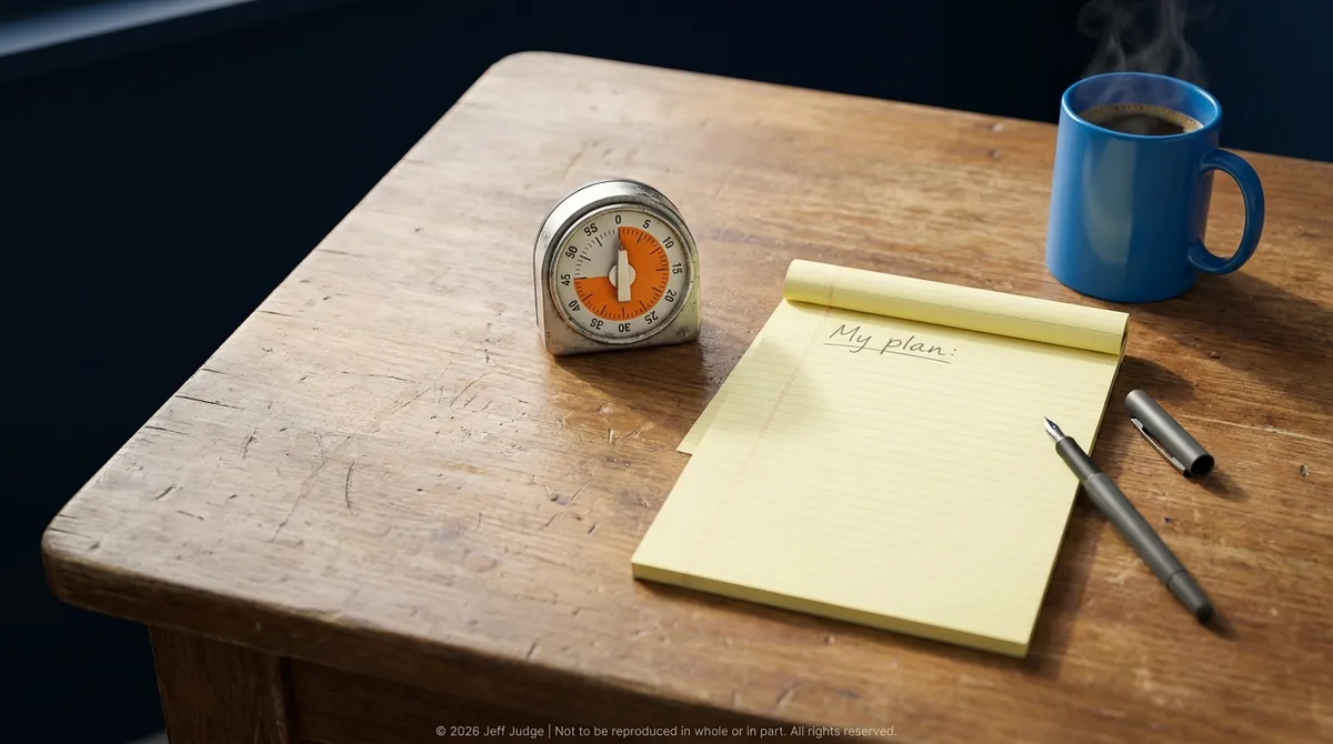 The sixty-second test that quietly tells you whether you actually have a financial plan.